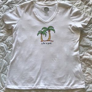 Women’s Life is Good Short Sleeve T-shirt, sz. sm